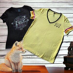 FOX  ( SM ) Bundle of 100% Cotton Short Sleeve T-Shirts